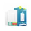meross 3 Way Smart Light Switch (Neutral Wire Required), 2.4G WiFi Light Switch Supports Alexa, Google Assistant and SmartThings, Voice Control and Schedule (2 Pack)