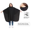PERFEHAIR Barber Cape - Snap Closure Hair Cutting Cape, Soft & Lightweight Haircut Capes for Men & Women, Super Silky Smooth Texture