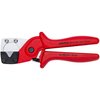 KNIPEX Tools 90 10 185 Pneumatic Hose Cutter, Red