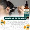 Organic Ear Oil for Ear Infections - Natural Eardrops for Infection Prevention, Swimmer's Ear & Wax Removal - Kids, Adults, Baby, Dog Earache Remedy - with Mullein, Garlic, Calendula, Made in USA