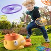 Outdoor Toys,Toys for Age 5-7,Outside Toys for Kids,Yellow Duck Disc Launcher,Flying Disc Chasing Games,Fun Family Yard Activities,Birthday Gifts for Age 3 4 5 6 7 8 Year Old Toddler Boys Girls