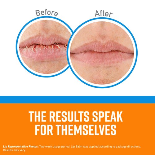 O'Keeffe's Cooling Relief Lip Repair Lip Balm for Dry, Cracked Lips, Stick, (Pack of 7)