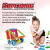 Tinamiri SUPERMAG - Wheels 30 | Educational Construction Fun | 30 Piece Set | Europe-Made | STEM | Toy Magnetic Building Sets | Magnet Toys | Supermag 0653