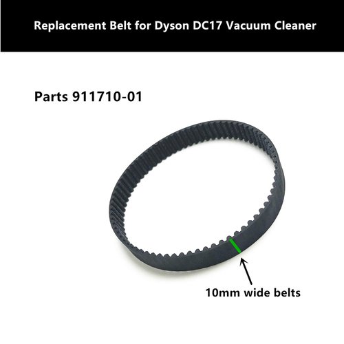 Replacement Belt for Dyson DC17 Animal Vacuum Cleaner,Parts 911710-01,（2 Belt）