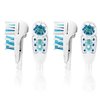 Electric Toothbrush Replacement Brush Heads - 4Pcs Travel Toothbrush Medium Adult Electric Toothbrush Head Replacements - Toothbrush Soft Bristles Spin Brush Heads Replacement Toothbrush Heads
