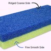 Maryton Foot Pumice Stone for Feet Hard Skin Callus Remover and Scrubber (Pack of 4) (Yellow)