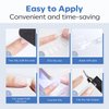 modelones Short Square Nail Tips, Pre-shaped Full Cover Fake Nails Soft Gel Acrylic Nail Tips Nail Extension False Gel x Nail Kit 216PCS 12Sizes