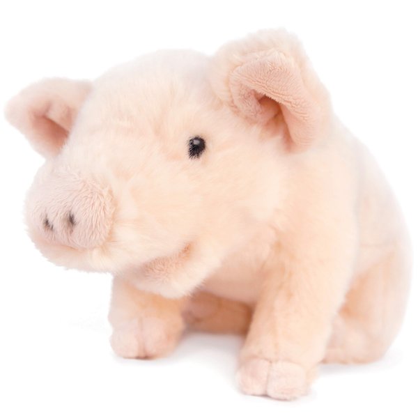 VIAHART Perla The Pig - 10 Inch Stuffed Animal Plush Piglet - by TigerHart Toys