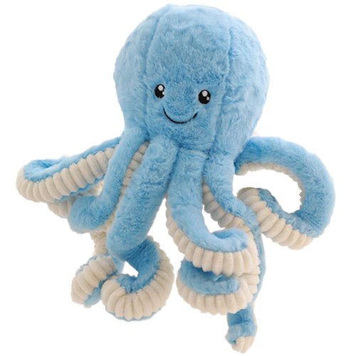 TONGSONG Cute Cartoon Octopus Stuffed Animals Octopus Plush Doll Toys Octopus Plushies Toys Gift Sea Stuffed Toys for Kids and Lovers Home Decor (Blue, 15.7-Inch)