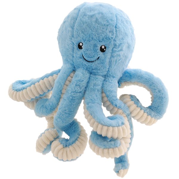 TONGSONG Cute Cartoon Octopus Stuffed Animals Octopus Plush Doll Toys Octopus Plushies Toys Gift Sea Stuffed Toys for Kids and Lovers Home Decor (Blue, 15.7-Inch)