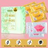PLMMOUT 24 Pcs Lip Masks & Eye Masks