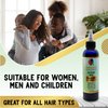 Omorose Natural Products Hair Growth Serum – Professional Hair Serum with Olive Oil, Black Seed Oil, Rosemary, Fenugreek – Natural Hair Serum for Hair Growth, Bald Spots, Fuller Thicker Hair (2 oz)