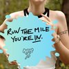 Run The Mile You're In Temporary Tattoos (3 Sheets) – Motivational Fine Line Vegan Ink – Waterproof & Sweatproof – Marathon, 5K, Ultra Race Day Tattoo for Runners, Realistic Minimalist Look