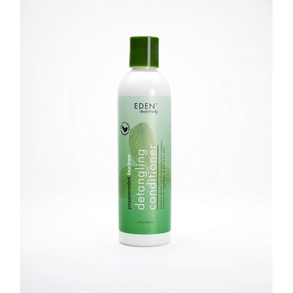 EDEN BodyWorks Peppermint Tea Tree Conditioner | 8 oz | Refresh & Soothe Scalp, Moisturize & Detangle Hair - Packaging May Vary