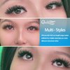 Qeelasee Lash Clusters Wispy 40D DIY Eyelash Extensions D Curl Individual Eye Lashes Natural Effect Volume 240pcs Mix9-16mm Easy For Beginner At Home