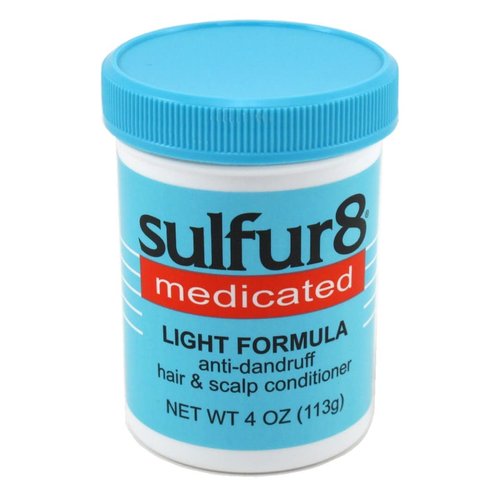 Sulfur-8 Light Hair & Scalp Conditioner 4 Ounce Jar (118ml) (6 Pack)