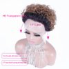 Ali Bling Blonde Pixie Cut Wig 13X1 Pixie Cut Lace Front Wigs Human Hair T30 Short Curly Human Hair Wigs for Black Women Pre Plucked Glueless Wigs Human Hair Ombre Brown Highlight Wigs Human Hair