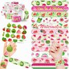 48 PCS Watermelon Party Favors 24PCS Tattoos Stickers 24PCS Slap Bracelets Wristbands Perfect for Watermelon Themed Birthday Baby Showers or Classroom Rewards Ideal Decor and Gifts for Girls and Boys