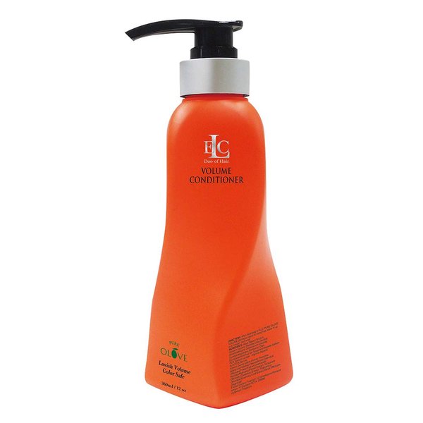 ELC Pure Olove Volume Conditioner (12 oz) Color Protecting, Thickening, Bodybuilding, Volumizing, Nourishing, Repairing, Light Weight daily conditioner for Fine Limp, Thin Hair.