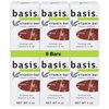 Basis Vitamin Bar Soap - Cleans and Softens with Vitamin C, E, and B5 – Use for Body Wash or Hand Soap – Pack of 6 Bars