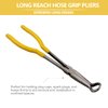 YanTone Spark Plug Removal Pliers, 11" Long Reach Ring Nose Hose Grip Pliers for Car