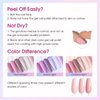 ROSALIND 14PCS Gel Nail Polish Kit with Mini u v Light,9 Colors gel polish Set with Base Coat and Glossy Matte Top Coat Nail art Easy Apply for Women