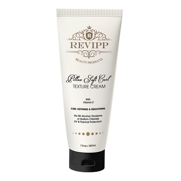 REVIPP Beauty Texture Cream for Curly Hair – 7fl oz Hair Styling Cream for Curly Hair – Fast Drying Curl Defining Cream with Vitamin E – Ideal for Frizzy, Rebellious Hair