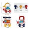 Generic Baby Montessori Educational Science Kits, Lock and Key Car Toys， for 18+ Months Preschool Children, Toddler Travel Toys Sensory Fine Motor Skills, Gift for Boys Girls