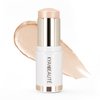 MYMERRY Dewy Highlighter Makeup, Highlighter Makeup Stick for Face and Body, Radiant & Shimmer Glow, Buildable Color for All Day | Vegan & Cruelty-Free | Champagne Beige Gold 15g/0.53fl.Oz