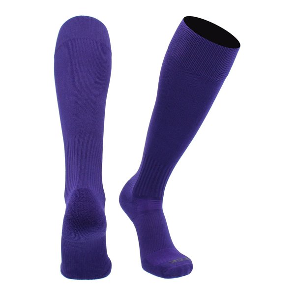 Champion Over the Calf Baseball Socks (Purple, Medium)