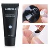 AIMEILI Clear Builder Nail Gel Nail Extension, 30ml 1oz Nail Enhancement Gel Nail Polish