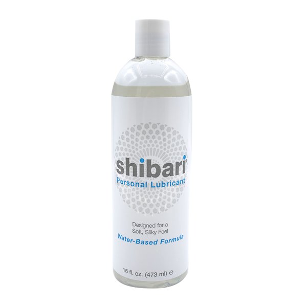 Shibari Premium Water-Based Lubricant, Personal Lube for Women, Men, and Couples, 16 Fl Oz