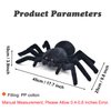 HWD Soft Spider Doll, Cute Stuffed Animals Dolls Plush Pranks Stuff Toys, Gifts for Kids, Toddler, Birthday, Halloween, Christmas (Medium:9.8in x 15.7in)