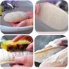 6PCS Exfoliating Loofah Pads,Natural Luffa Sponge Exfoliating Loofah Sponge Pad Scrub Loofah Sponge Body Scrubber Brush Luffa Pads Bath Shower Sponge Loofahs Natural Sponge Brush for Men Women