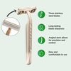 POPUPMU 50Pcs Eco-friendly Disposable Razors Men|Safety Razor Dermaplaning Razors for Men & Women Shaving Body Facial Hair Shavers Facial Hair Remover for Women
