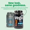Vega Sport Premium Vegan Protein Powder, Chocolate - 30g Plant Based Protein, 5g BCAAs, Low Carb, Keto, Dairy Free, Gluten Free, Pea Protein for Women & Men, 12 x 1.6 oz Sachets (Packaging May Vary)