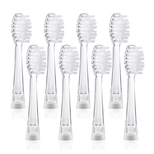 SEAGO Toothbrush Replacement Heads - SG977 SG513-8 Pack SEAGO Kids Toothbrushes Heads for Toddlers - Compatible with SEAGO Electric Toothbrushes Kids