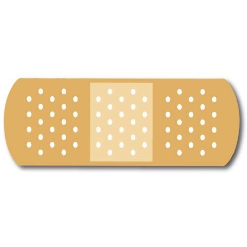 Magnet Me Up Band Aid Healing Symbol Decal - 3x8 Inches, Heavy-Duty Automotive Magnet for Car, Truck, SUV, Any Magnetic Surface - Unique and Symbolic Auto Magnet for Care and Support, Made in USA