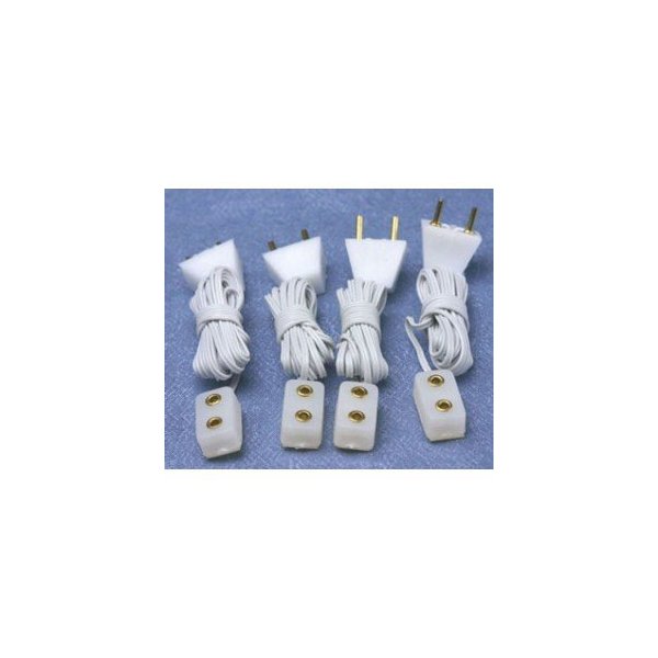 Dollhouse Miniature Single Receptacle- 4/pk