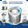True Fresh Washing Machine Cleaner Tablets 25-Pack - Deep Cleaning Washer Cleaner Tablets for Top Loader, Front Load & HE - Cleans Drum, Tub seal & other Parts Descaler & septic safe