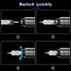 Tattoo Cartridge Needles, CINRA 40Pcs Tattoo Needles Mixed Needle Cartridge 1003RL 1005RL 1007RL 1207RS 1209RS 1207RM 1207M1 1209M1 Round Liner Shader Magnum Cartridge Needles for Tattoo Supplies
