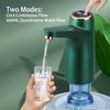 Water Bottle Pump for 5 Gallon Water Bottle Dispenser Pump SystemUSB Charging Automatic Drinking Water Pump Portable Electric Water Dispenser (Green)