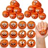 Arrowbash 36 Pcs Mini Face Basketball Stress Balls Bulk Small Basketballs Stress and Anxiety Relief Toy Foam Sports Squeeze Balls for School Carnival Reward Sports Basketball Theme Party Favors Gifts