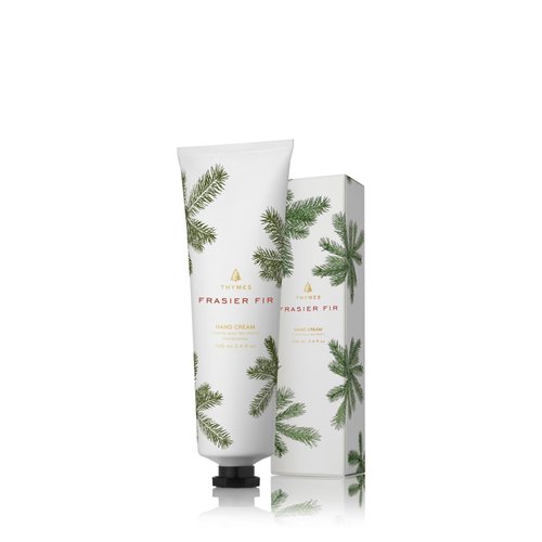 Thymes Frasier Fir Hand Cream - Hand Moisturizer for Dry Skin (3.4 fl oz)