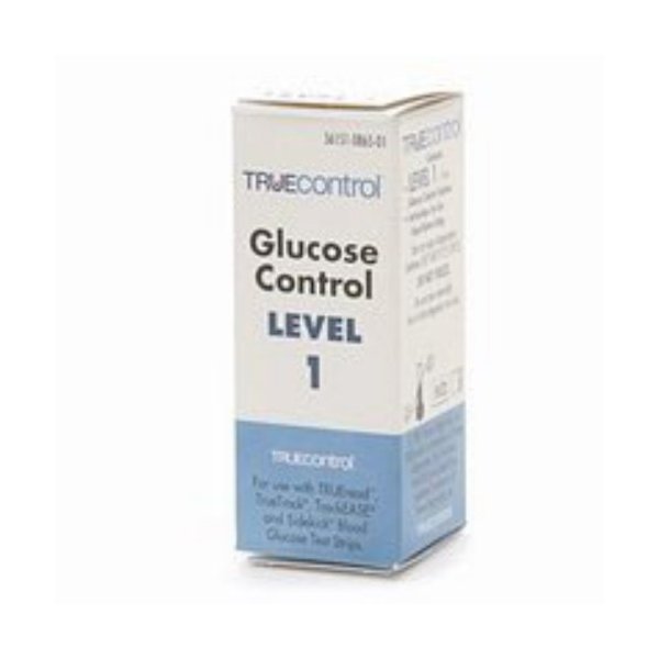 True Track &True Read Meters Hi Control Glucose Control Solution ( SOLUTION, CONTROL, HIGH, TRUE, 1 BOTTLE ) 1 Each / box