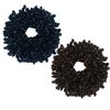 AUEAR, 2 Pack Volumising Hair Scrunchie Hijab Volumizer Headwear Hair Tie Ring Plain Big Hairbands for Women Girls (Black and Dark Coffee)