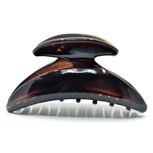 Camila Paris CP1143/2 French Hair Clip for Women, Set of 2 Small Girls Hair Claw Clips Jaw Fashion Durable and Styling Hair Accessories for Women, Strong Hold No Slip Grip, Made in France