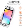 KCT Tempered Glass Screen Protector Compatible with Nintendo Switch OLED Model 2021 [EZ Kit] [Automatic Alignment] - 2 Pack