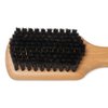 GranNaturals Soft Bristle Hair Brush - Boar Bristle Slick Back Hair Brush for Smoothing, Fades, Beards, 360 Waves to Style, Polish, & Lay Down Hair to Create a Sleek Hairstyle for Women & Men