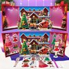 SIHPTO Christmas Magnetic Paper Dolls Dress-Up Game，Christmas Magnetic Dress Up Dolls for Girls，Magnetic Dress Up Baby，Magnetic Dress Up Book for Girls and Toddlers Aged 3+